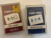 Vintage Whitman Flashcards Subtraction & Division NEW