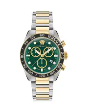 Versace Greca Dome Chronograph, 43mm