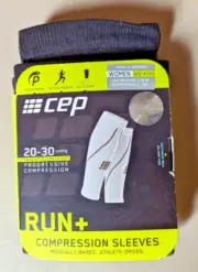 cep Womens Progressive + Compression Calf Sleeves 2.0 Black IV - NEW WITH TAGS -