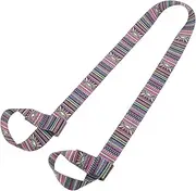 ARTSEWPLY Yoga Mat Strap Adjustable Thick Sling for Easy Carrying and Stretching Comfortable Soft Shoulder Band for Yoga Accessories and Mat Transport Versatile Use