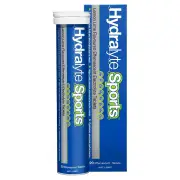 Hydralyte Sports Electrolyte Effervescent Tab (Lemon Lime Flavour) X 20