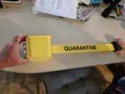 Quarantine Retracta-Belt Wp412m-Sb Magnetic/Clip Mount Plate