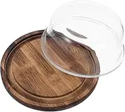 SECFOU Butter Storage Box Butter Cheese Dish with Lid Cheese Dish Glass
