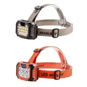 USB Rechargeable Headlamp Flashlight 1200 Lumens Bright LED Head Lam