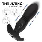 Back Door Thrusting Anal Vibe Vibrator Butt Plug FREE POSTAGE FREE GIFT
