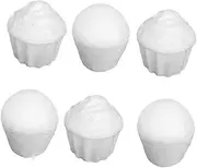 LALAFINA Educational Cake Craft Kit 12pcs Foam Cake Models DIY Craft Project Ideal for Boys and Girls Preschool and Home Fun