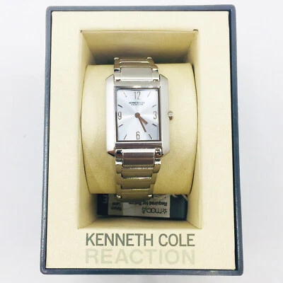 KENNETH COLE KC4584 NY Classic Analog Slim Stainless Steel Ladies Watch NEW NWT