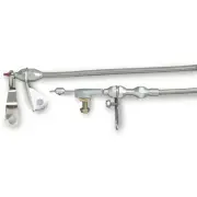 Lokar KDP-20C6HT Polished Fits Ford C-6 Trans Hi-Tech Kickdown Cable Kit (for: Ford)