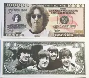 RARE: John Lennon $1,000,000 Novelty Note, Music. Buy 5 Get one FREE