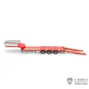 LESU 1:14 Hydraulic Lifting Tailboard Assembled Metal Trailer for RC Tractor Car