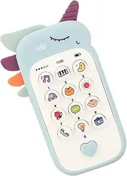 YARNOW Phone Cartoon Musical Phone for Pretend Play Design for Early Education and Eye Hand Coordination Development