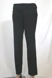 NWT Nic & Zoe Black Flat Front Pant size 8