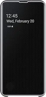 Samsung Galaxy S10e S-View Flip Case, Black (EF-ZG970CBEGUS)