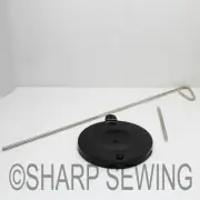 CAST IRON BASE 1 SPOOL THREAD STAND JUKI BROTHER CONSEW #27449