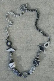 EGA GCC Keeping in Shape Gwen Nelson 3D Beading Beaded Necklace Geometric Peyote