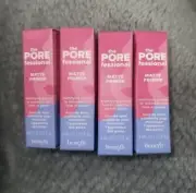Benefit Cosmetics The POREfessional MATTE Primer 3ml/.1oz (qty 4)