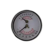 Jones Stephens J40575 2-7/8" 75 PSI Dual Scale Boiler Gauge