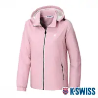 在飛比找PChome24h購物優惠-K-SWISS CO Solid Jacket刷毛防風外套-