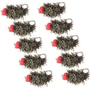 Extend Your Bait Supply Pack Fishing Hooks Barbed Design for Bass Swimbait Sea Freshwater Angling Long-Lasting Easy to Use
