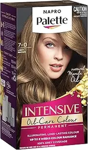 Napro Palette, Permanent Hair Colour, 7-0 Light Brown