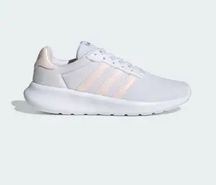 ADIDAS LITE RACER 女輕量慢跑鞋 白 KAORACER HP6103