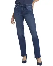 NYDJ Petite Marilyn Moonlight Straight Jean