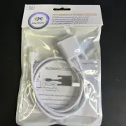 Cable Matters Mini Displayport To DVI Cable In White 6 Feet - New