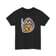 Unisex Adult T Shirt Cyclops Taco Joint Smoking Third Eye Monster Stoner Skater