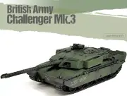 [NEW] 1/72 CHALLENGER MK3 TANK BRITISH ARMY MILITARY PLA MODEL KIT ACADEMY 13426