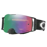 Goggles Front Line MX Matte Black Speed w/PrizmJadeIrid