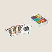 Hermes Couvertures Nouvelles bridge playing cards NEW in Box NWT