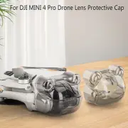 For DJI MINI 4 PRO Drone Camera Lens Transparent Gray Protective Cap Accessories