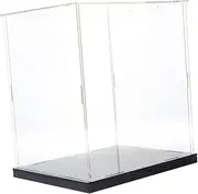 SAFIGLE Acrylic Model Display Box High Transparent Collectible Showcasing Case for Figurines Artwork Cultural Present Packing