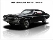 1969 Chevrolet Yenko Chevelle NEW Metal Sign: Large Size 12 x 16"