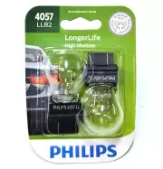 Philips LongerLife 4057 28.5/7W Two Bulbs Front Turn Signal Replace Upgrade OE