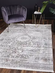 Cordelia Medalion Grey Multi Rug