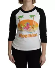 Moschino My Little Pony Baseball Tee TSH5086BG Women White Tops