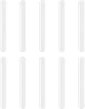 Door Knob Wall Guard,10pcs Clear Bumper Strip | Silicone No Trace Quiet Door Stop Strips Adhesive Door Handle Protector for Home