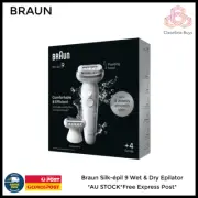 Braun Silk-épil 9 Wet & Dry Epilator *AU STOCK*Free Express Post*