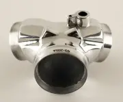 Ultima Polished 48mm Spigot Mount Manifold 120"-127" w/ Mikuni 1.800 Port, #259