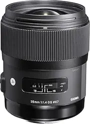 [Sigma] 4340955 35mm f/1.4 DG HSM Art for Nikon, Black