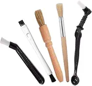 Coffee Grinder Cleaning Brush Set - 5Pcs Nylon Brushes for Espresso Machine and Grinding Group Head Maintenance