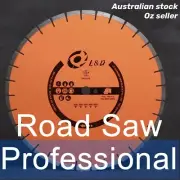 25inch 27HP To 48HP Professional Laser welded Road Saw Diamond Blade / Concrete