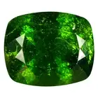 6.18 ct Cushion Cut (12 x 10 mm) Unheated / Untreated Green Chrome Diopside