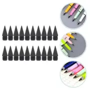 20 Pcs Replacement Pencil Writing Tips Graphite Pencils Nibs Child