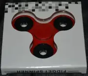 Red Fidget Spinner Kids Adults Toys Boys ADHD, Autism Figet Spiner Stress Focus