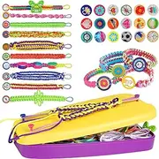 MOTYYA Friendship Bracelet Making Kit for Girls, DIY Arts and Crafts Toys Set Popular Jewelry String Maker Kit, The Best Birthday Gifts Ideas for Girls Ages 6 7 8 9 10 11 12 Years Old