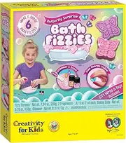 Creativity For Kids Butterfly Surprise Bath Fizzies - Makes 6 DIY Bath Bombs