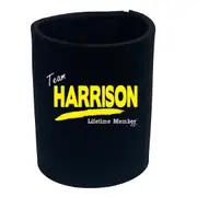 Harrison V1 Lifetime Member - Funny Novelty Stubby Holder