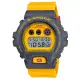 【CASIO 卡西歐】G-SHOCK 復刻1994彩色運動電子錶 DW-6900Y-9